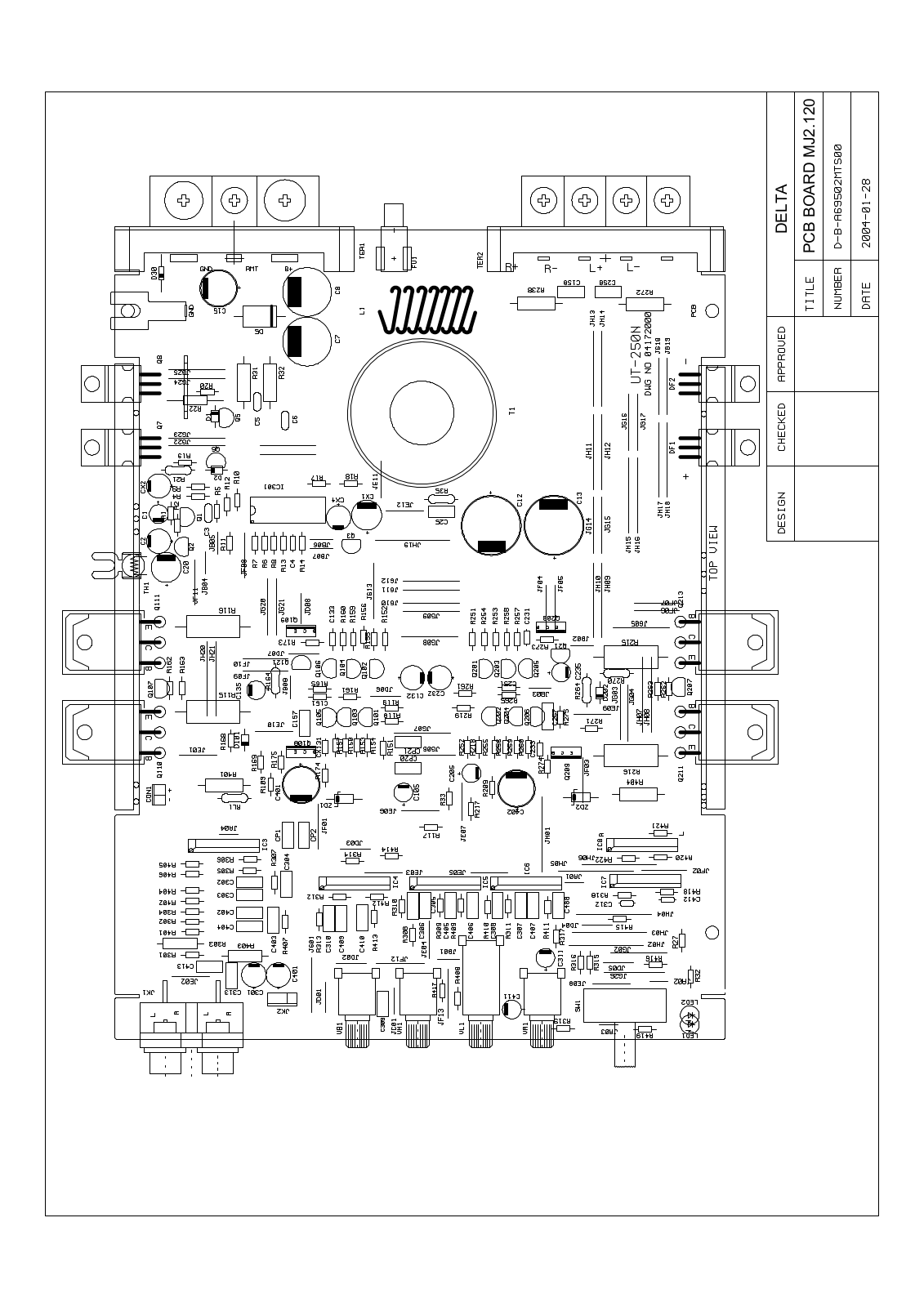 Mystery MJ-2.120 Schematics MTS