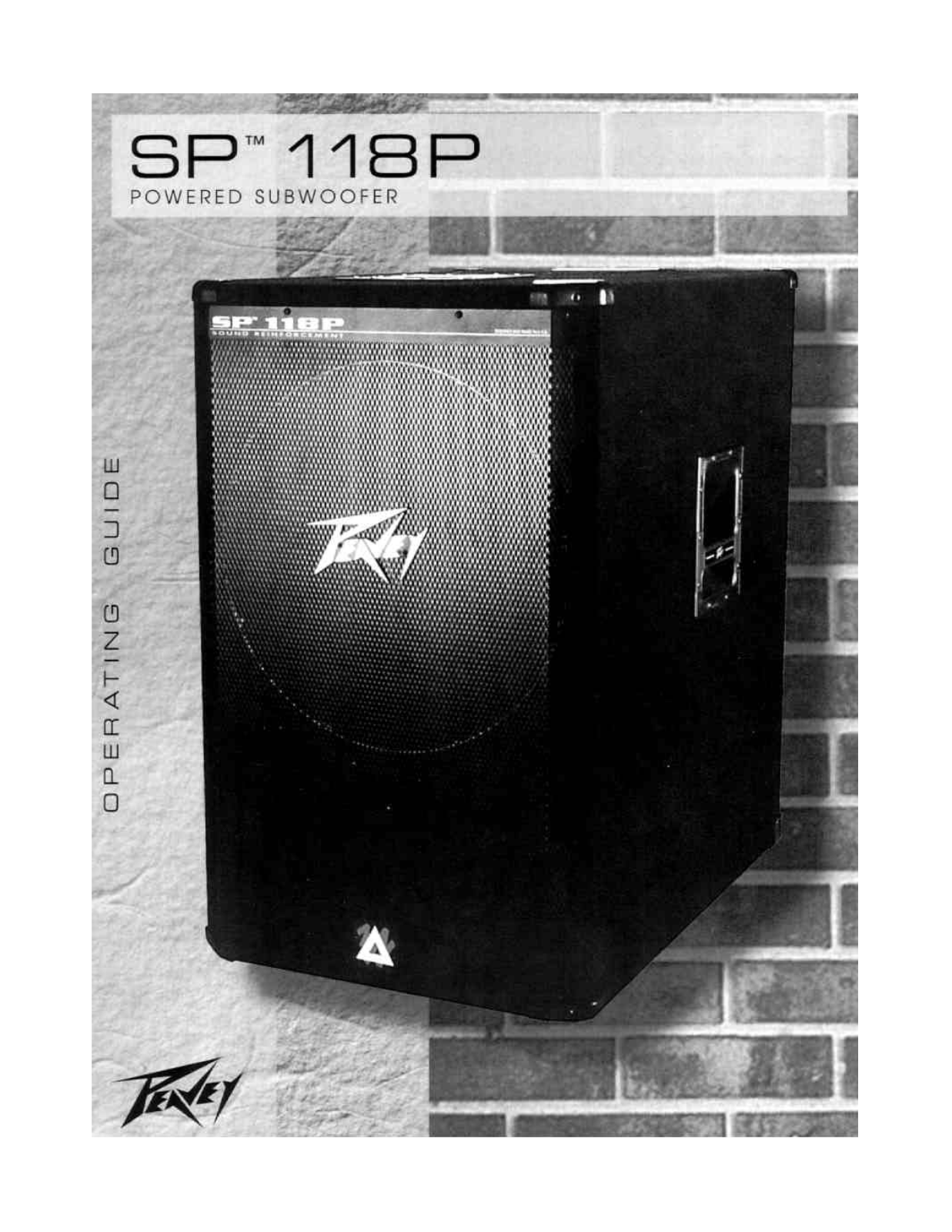 PEAVEY SP 118P User Manual