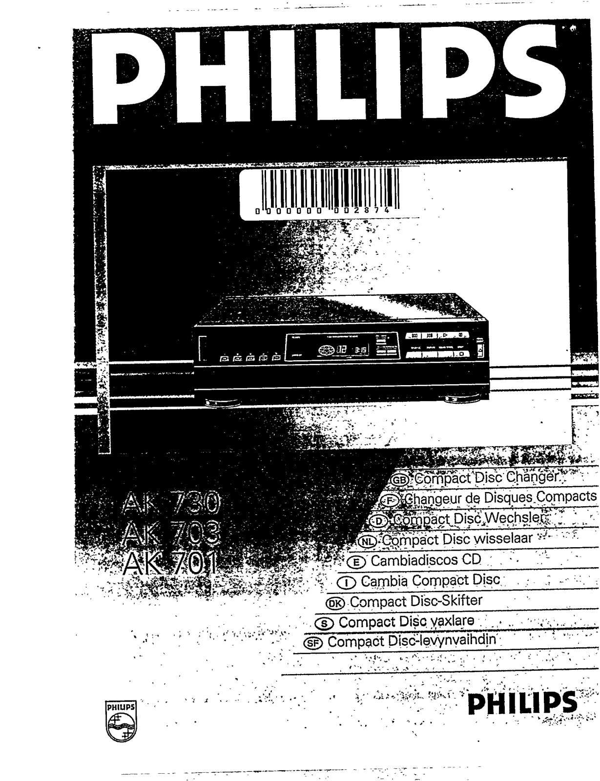 Philips AK730/00, AK730, AK701 User Manual