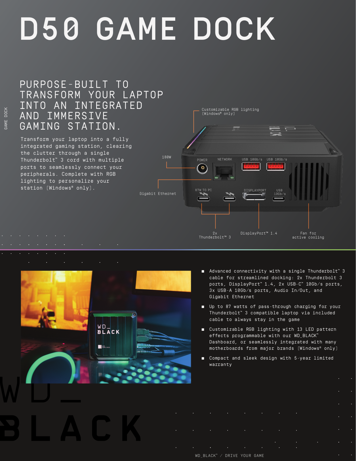 Western Digital WDBA3U0000NBK-EESN Product Data Sheet