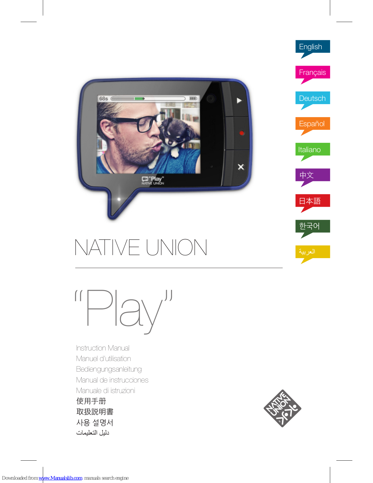 NATIVE UNION Play Instruction Manual