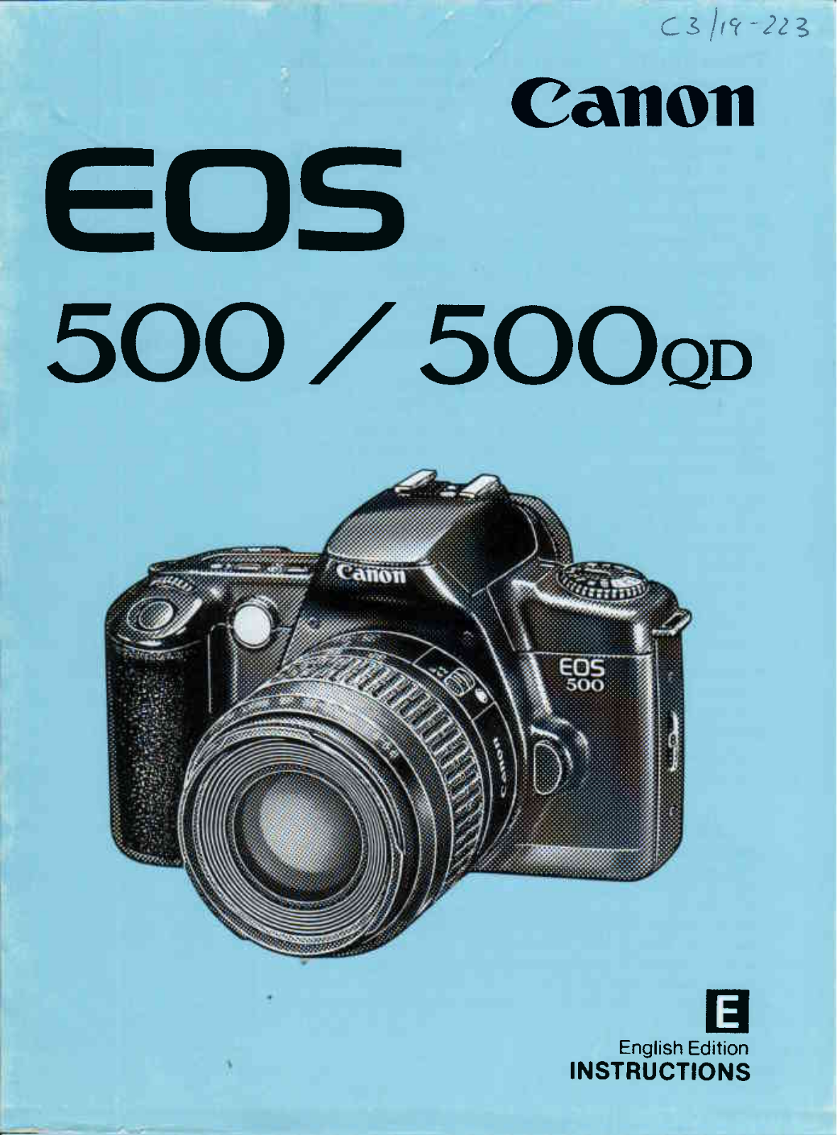 Canon 500QD User Manual