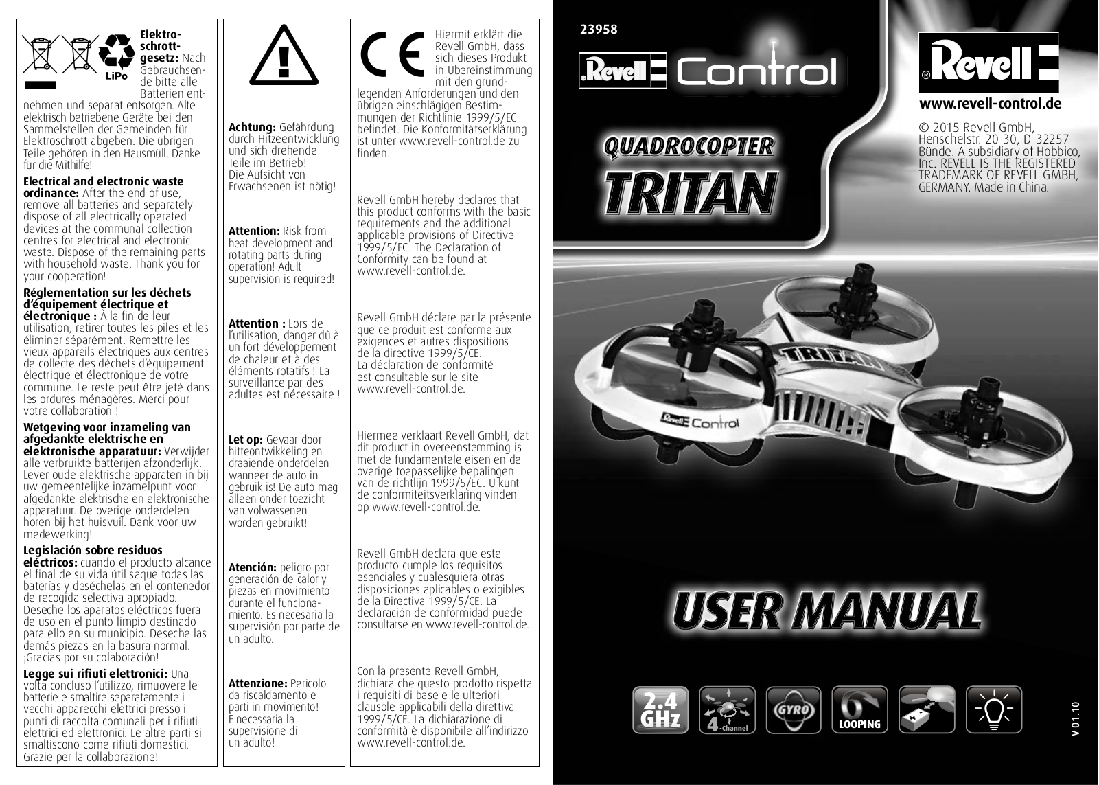 REVELL TRITAN User Manual