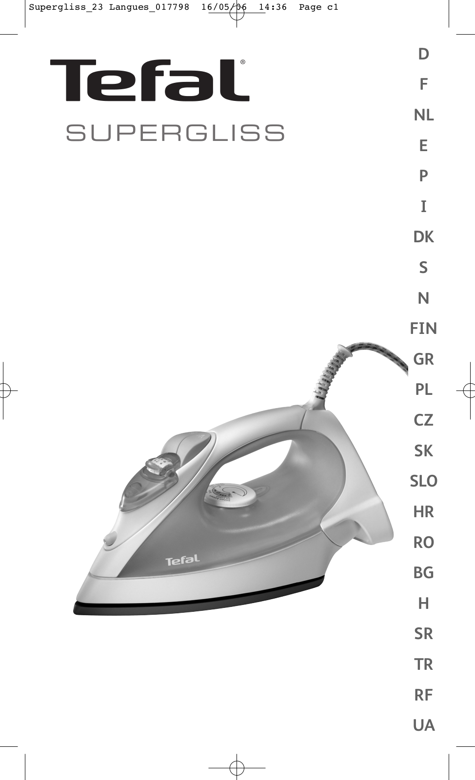 Tefal FV 4260 User Manual