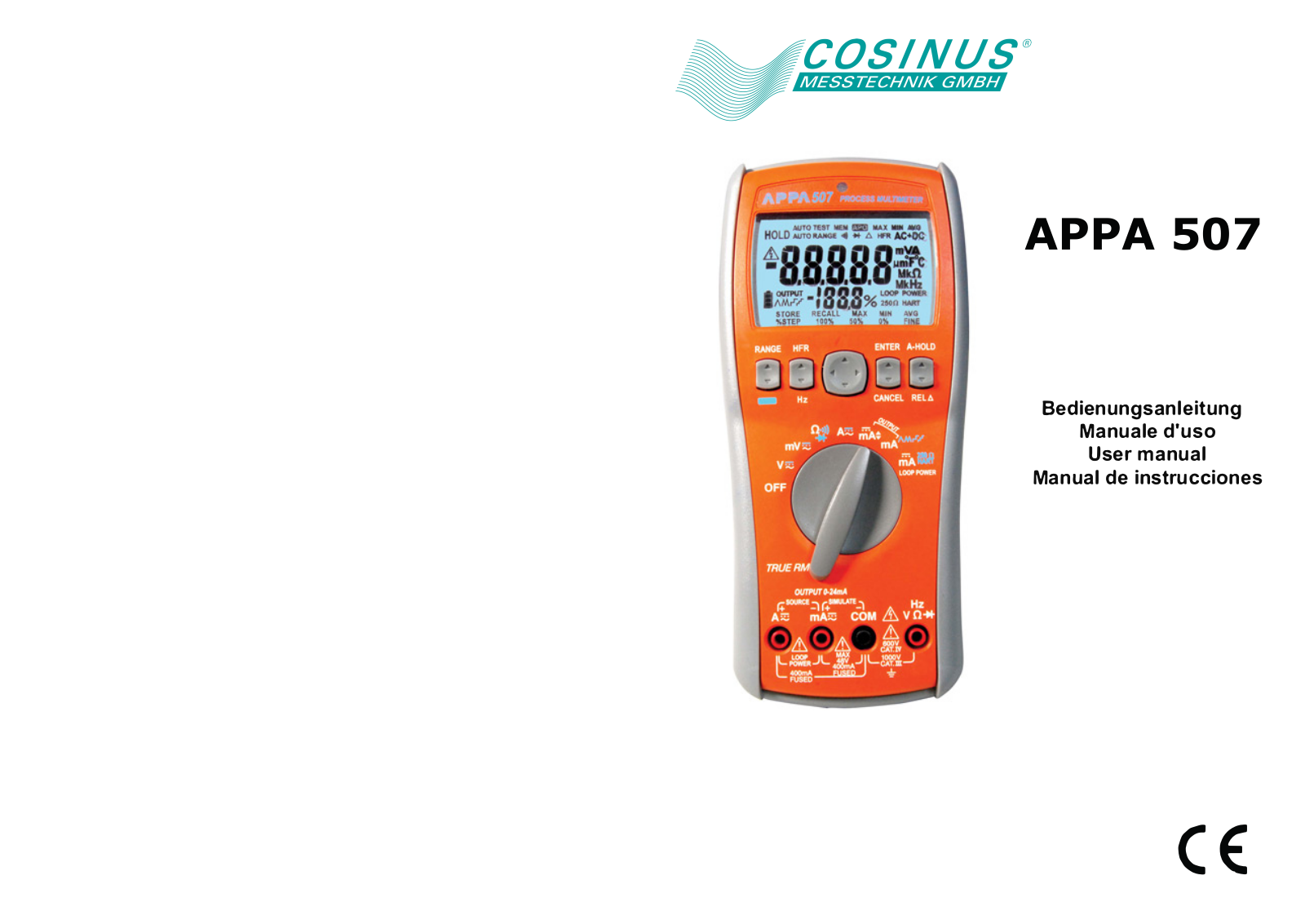 Cosinus Appa 507 User guide