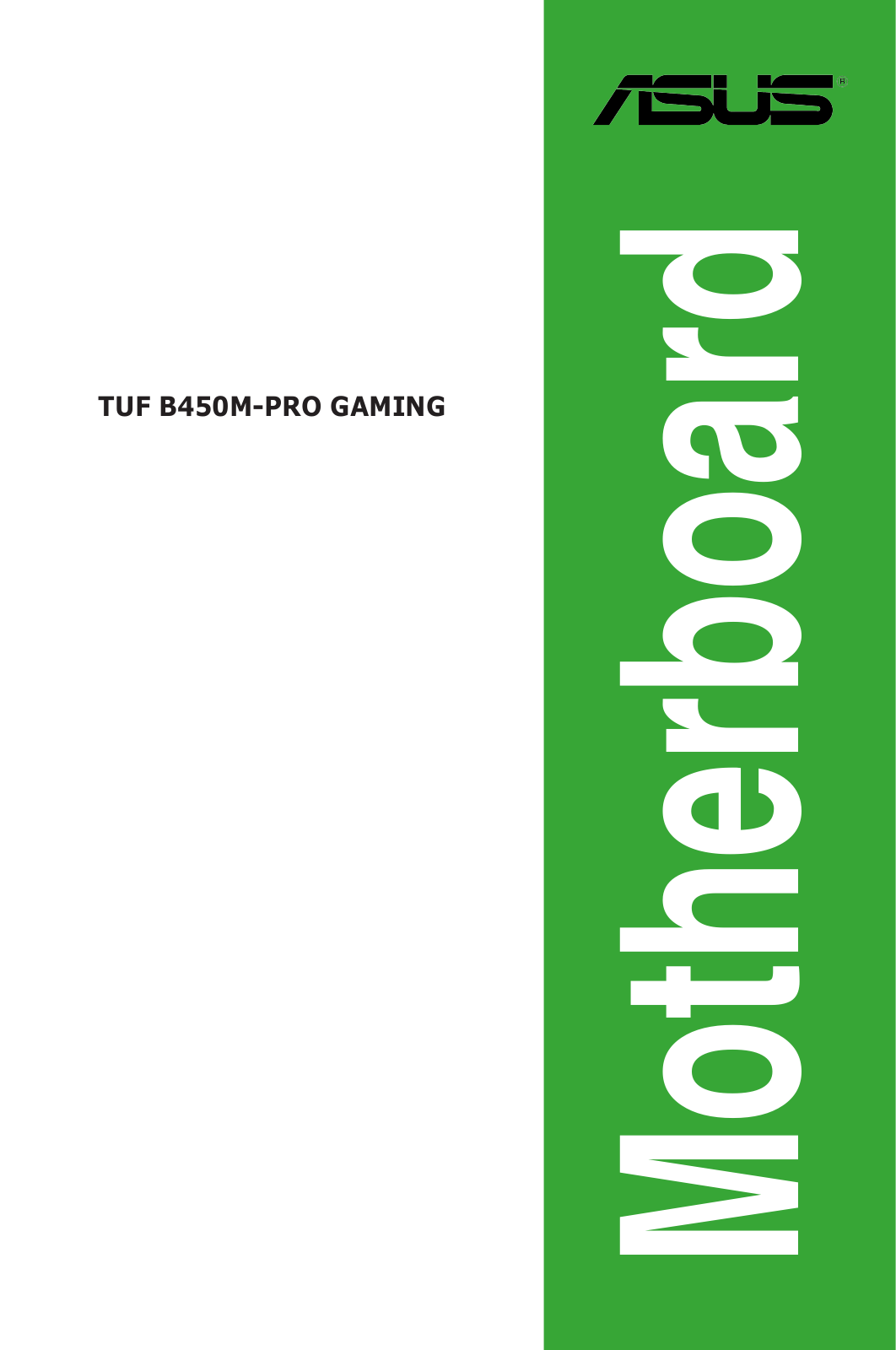 ASUS TUF B450M-Pro Gaming Service Manual