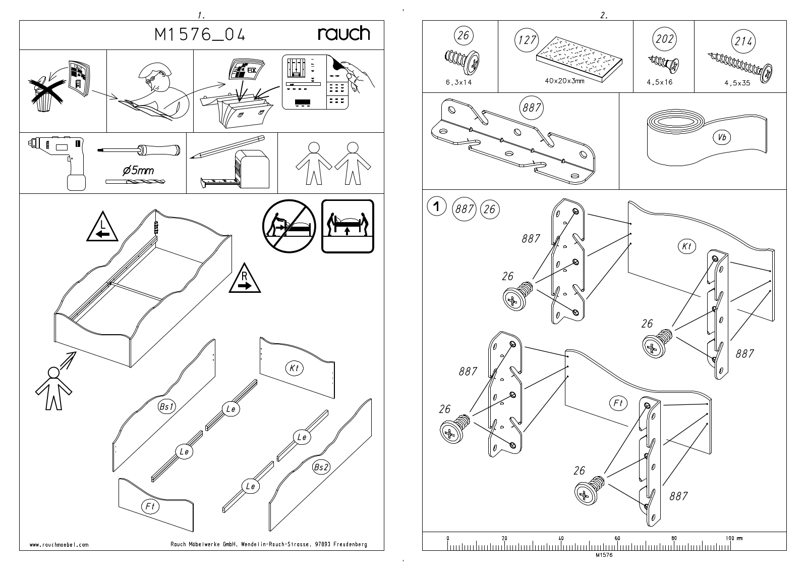 rauch M1576 Assembly instructions - ManualMachine.com