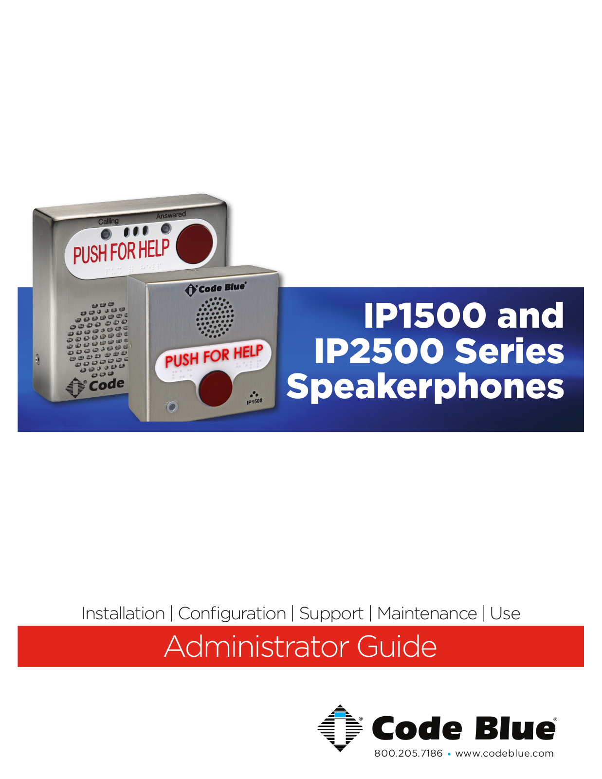 Code Blue IP1500 User Manual