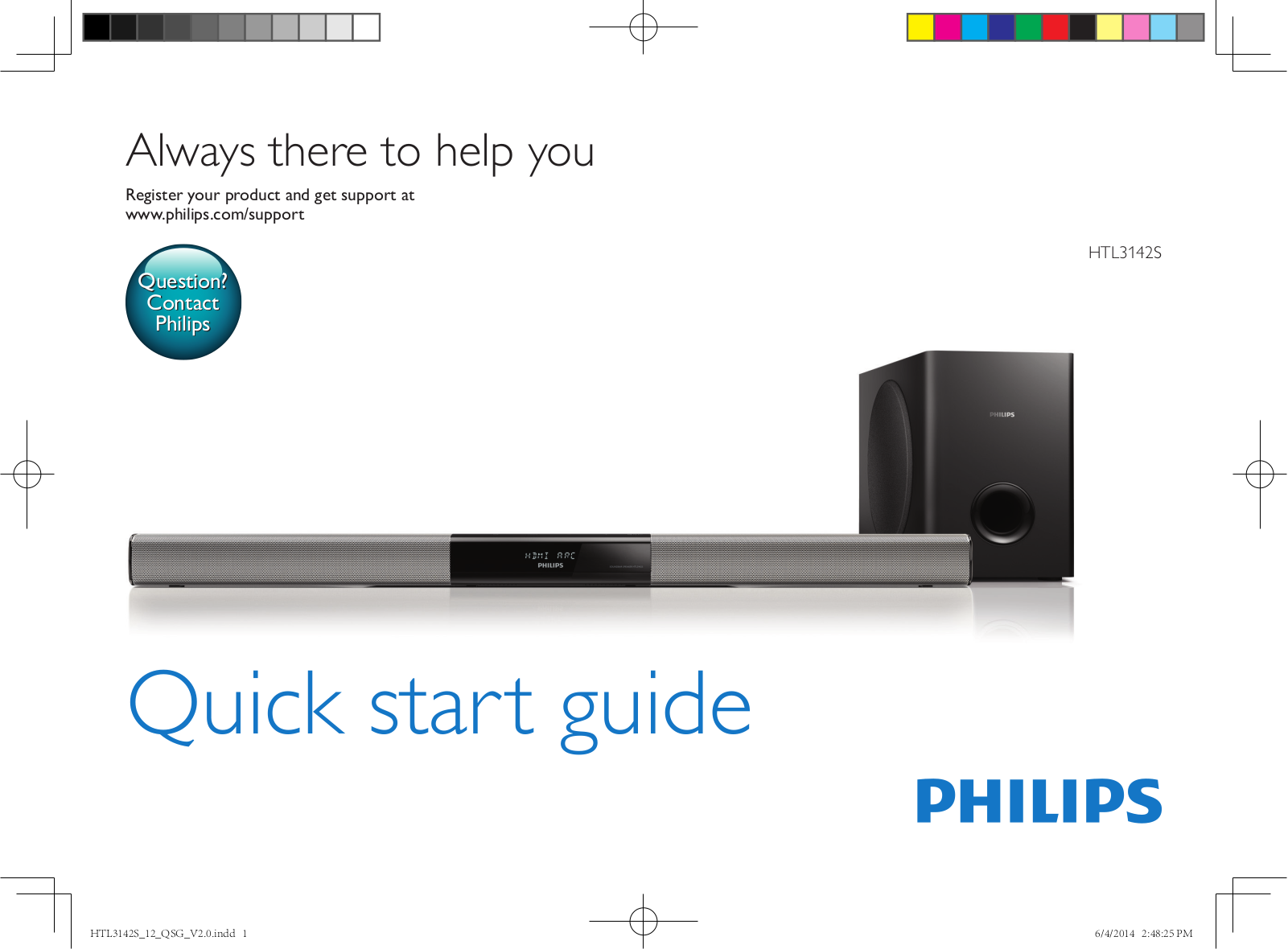 Philips HTL 3142S/12 User Manual