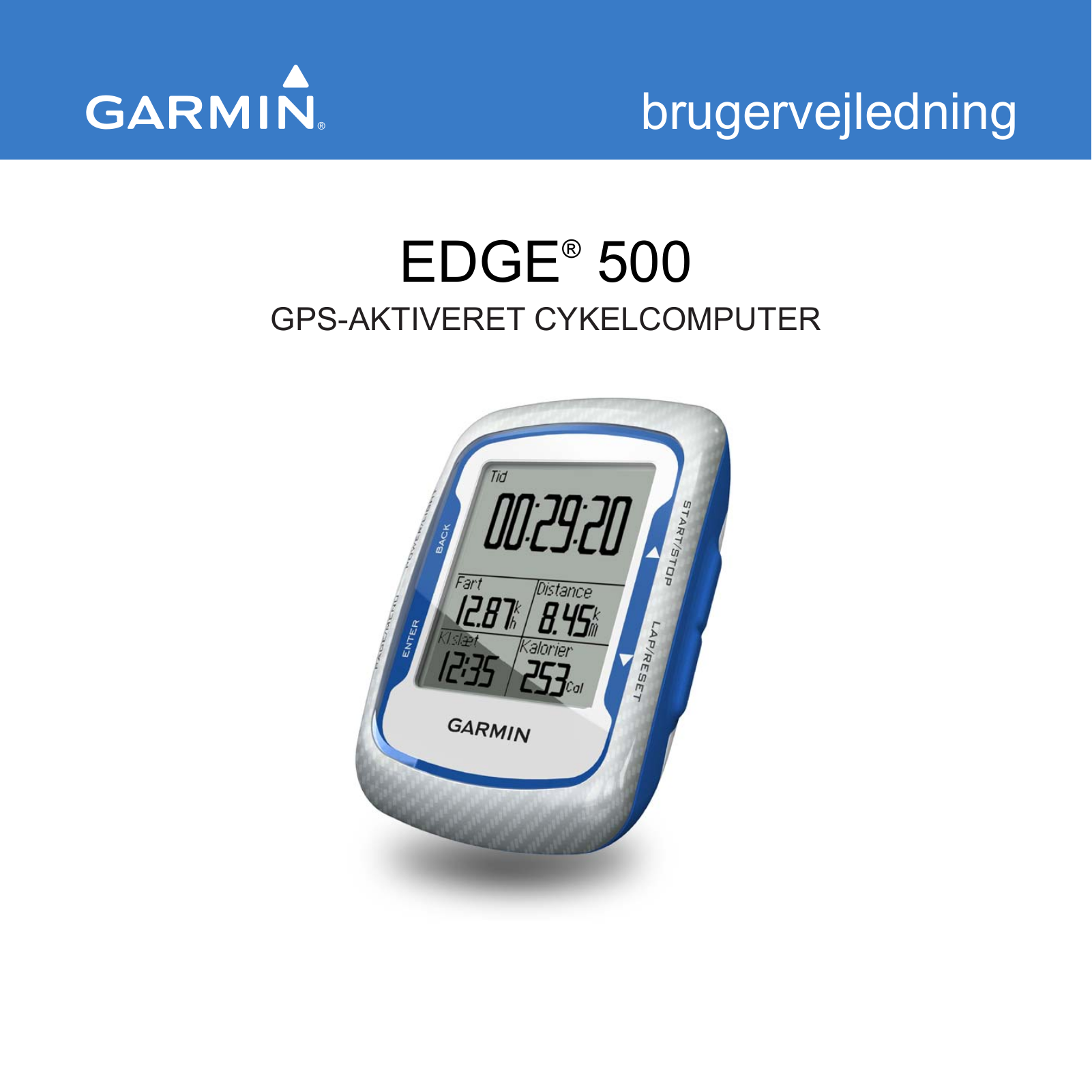 Garmin Edge 500 User Manual