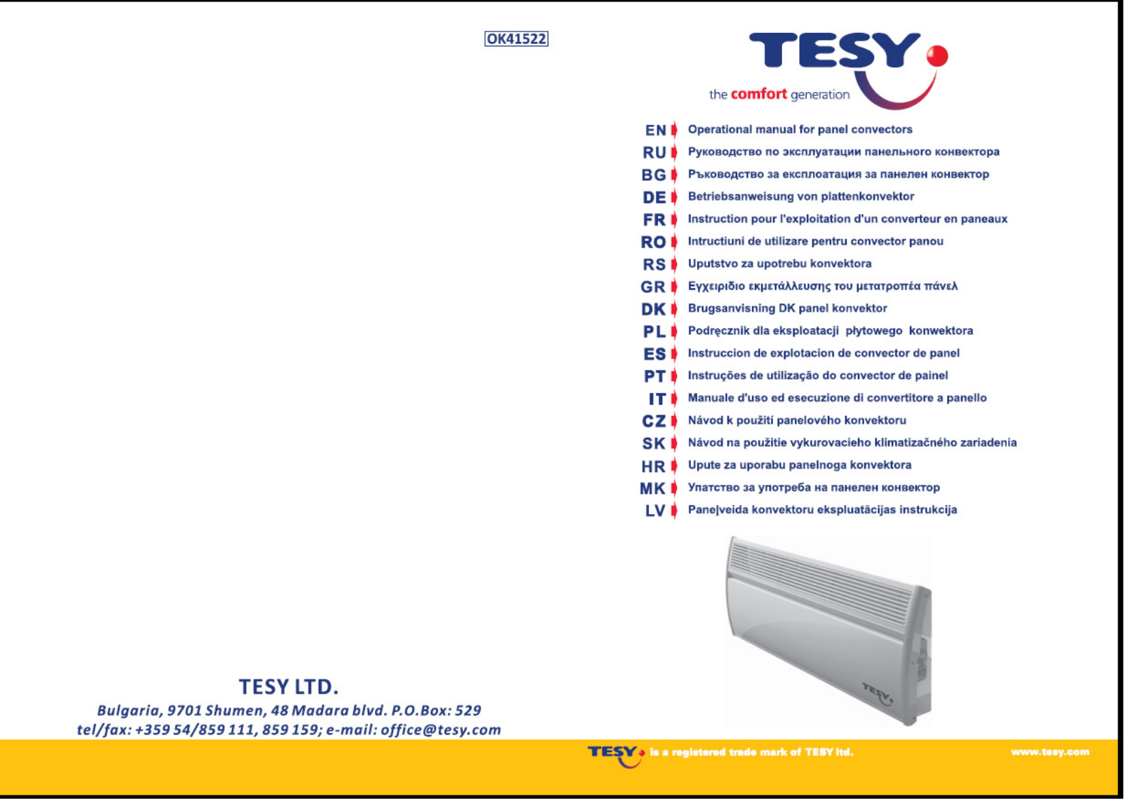 Tesy CN 02201MAS, 02251MAS User guide - ManualMachine.com