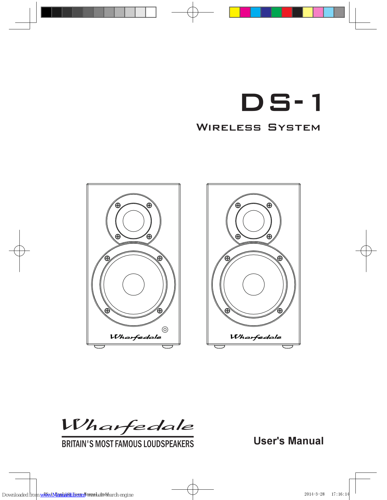 Wharfedale Pro DS-1 User Manual