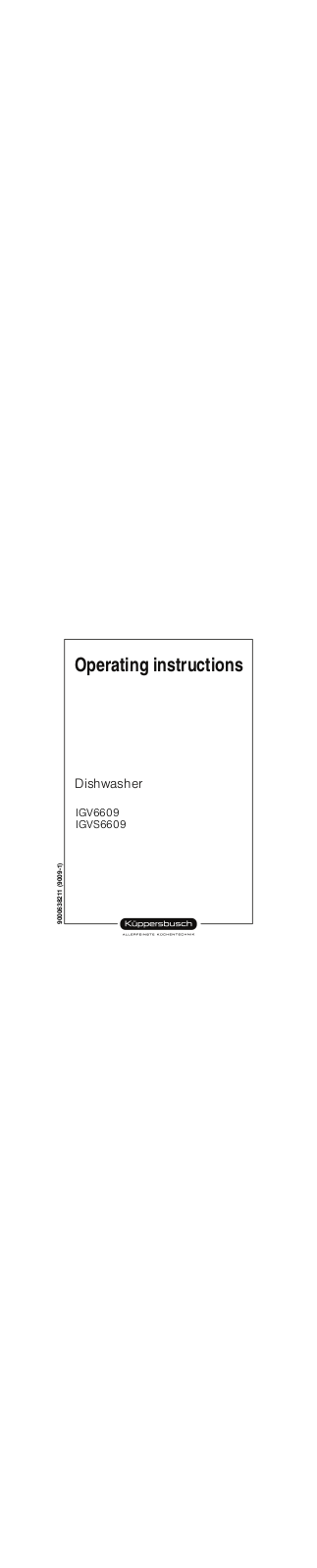 Kuppersbusch IGVS 6609.2 User Manual