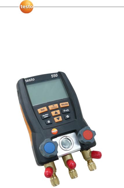 testo 550 User guide