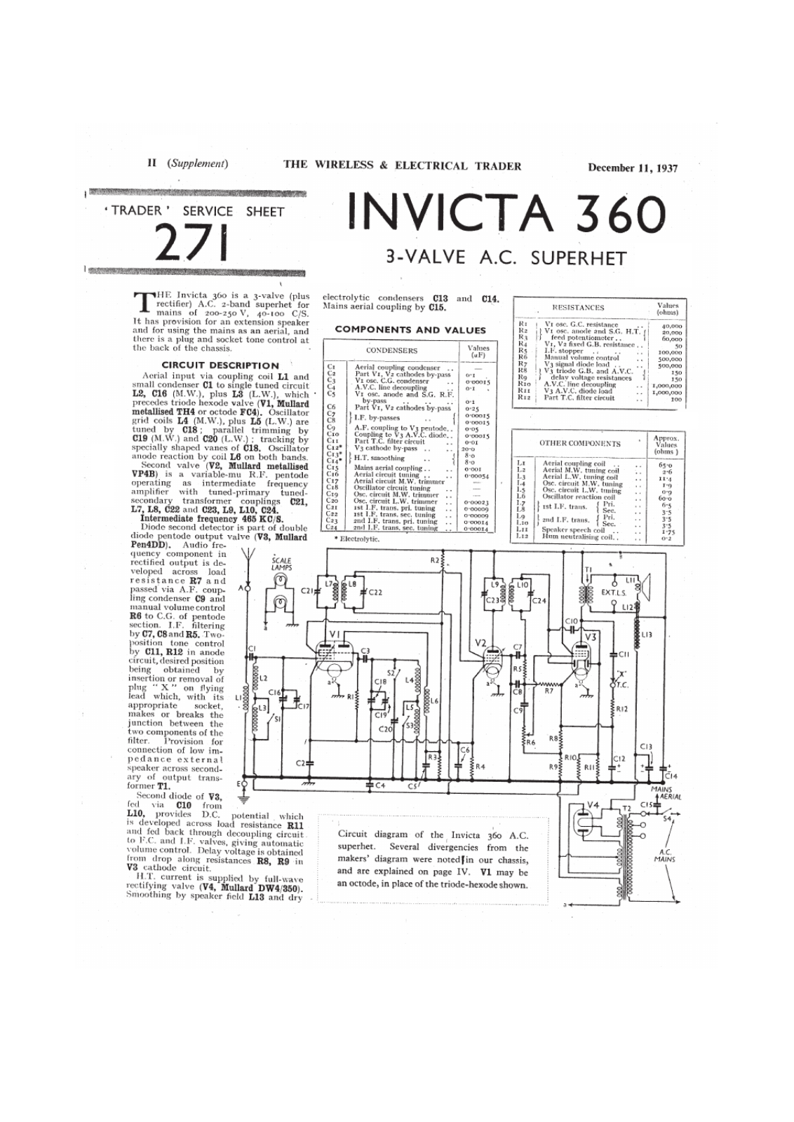 Invicta 360 schematic