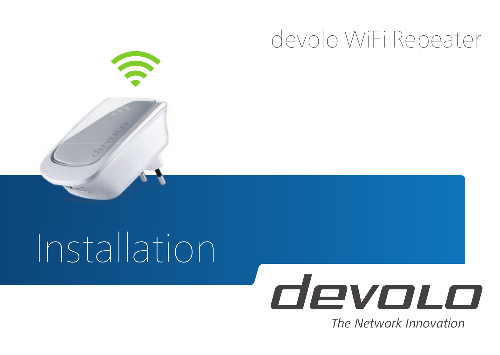 Devolo WiFi Repeater User Manual