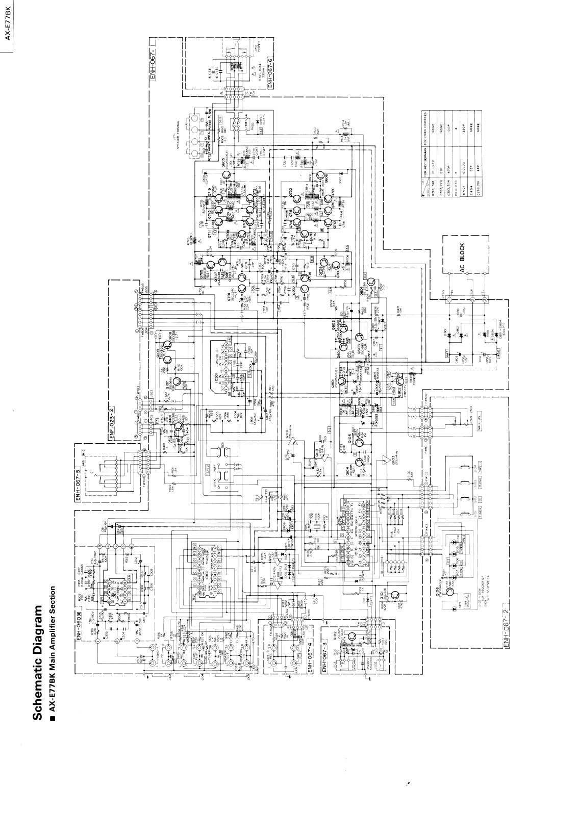 Jvc AX-E77BK Service Manual