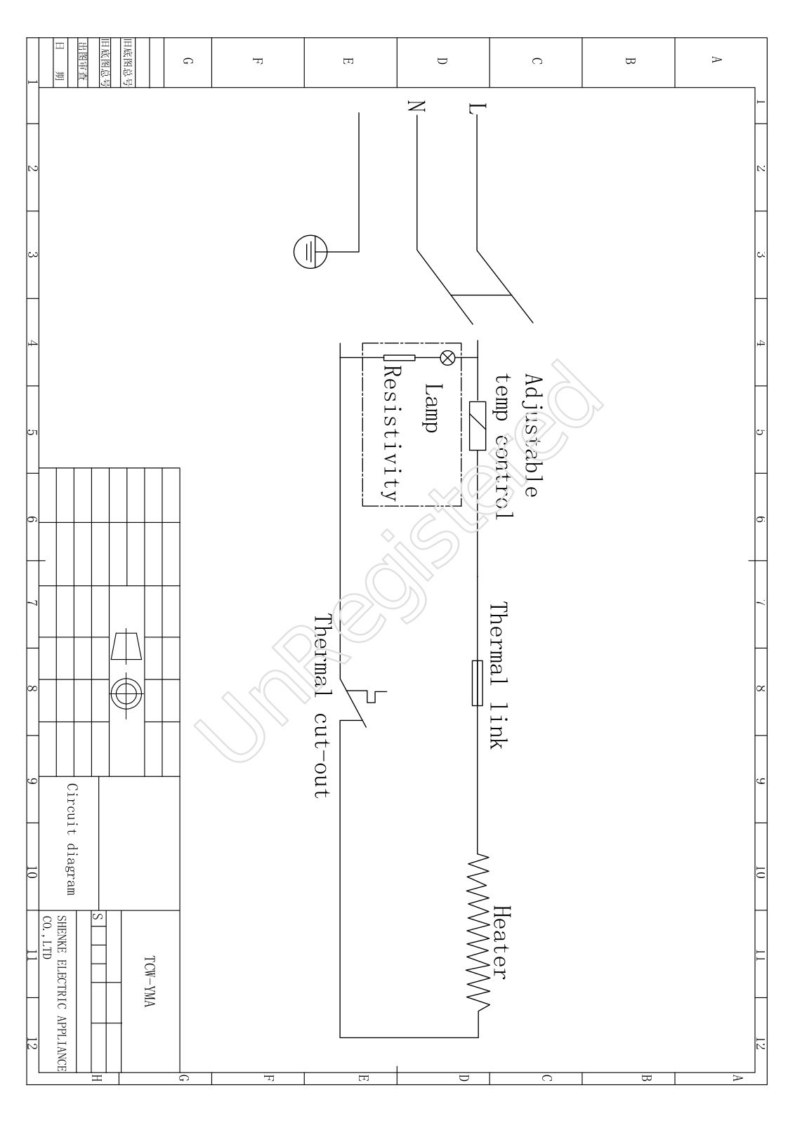 Vitek VT-2140, VT-2141, VT-2142 Circuit diagram