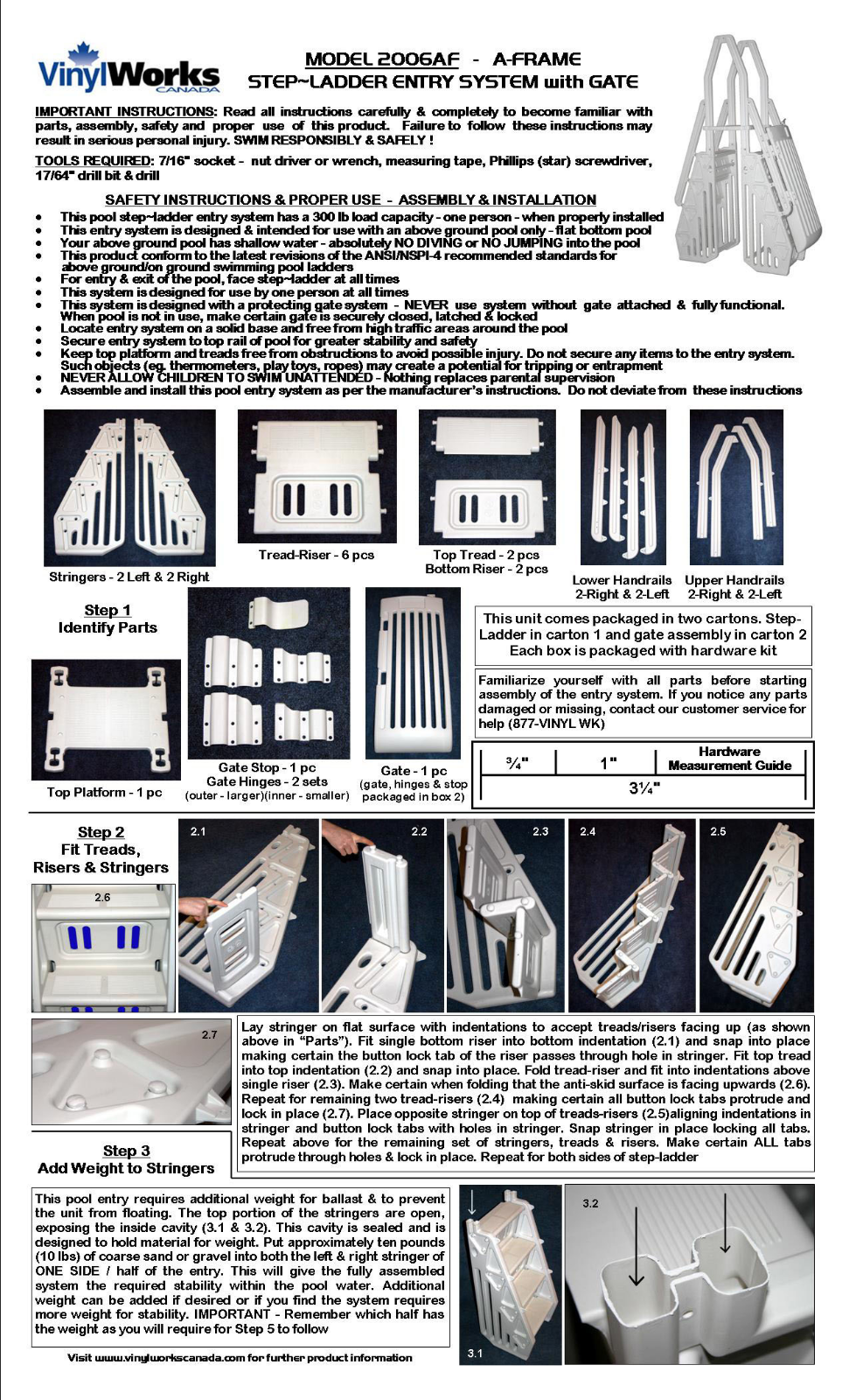 VinylWorks 2006AF installation Guide - ManualMachine.com