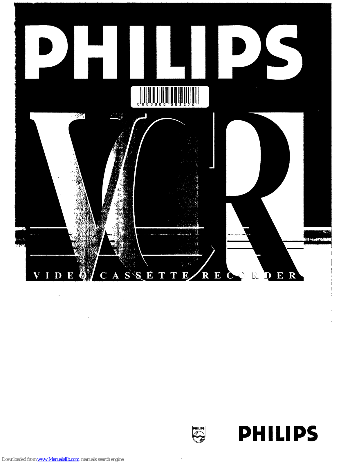 Philips VR768/39, VR759, VR768 Operating Manual