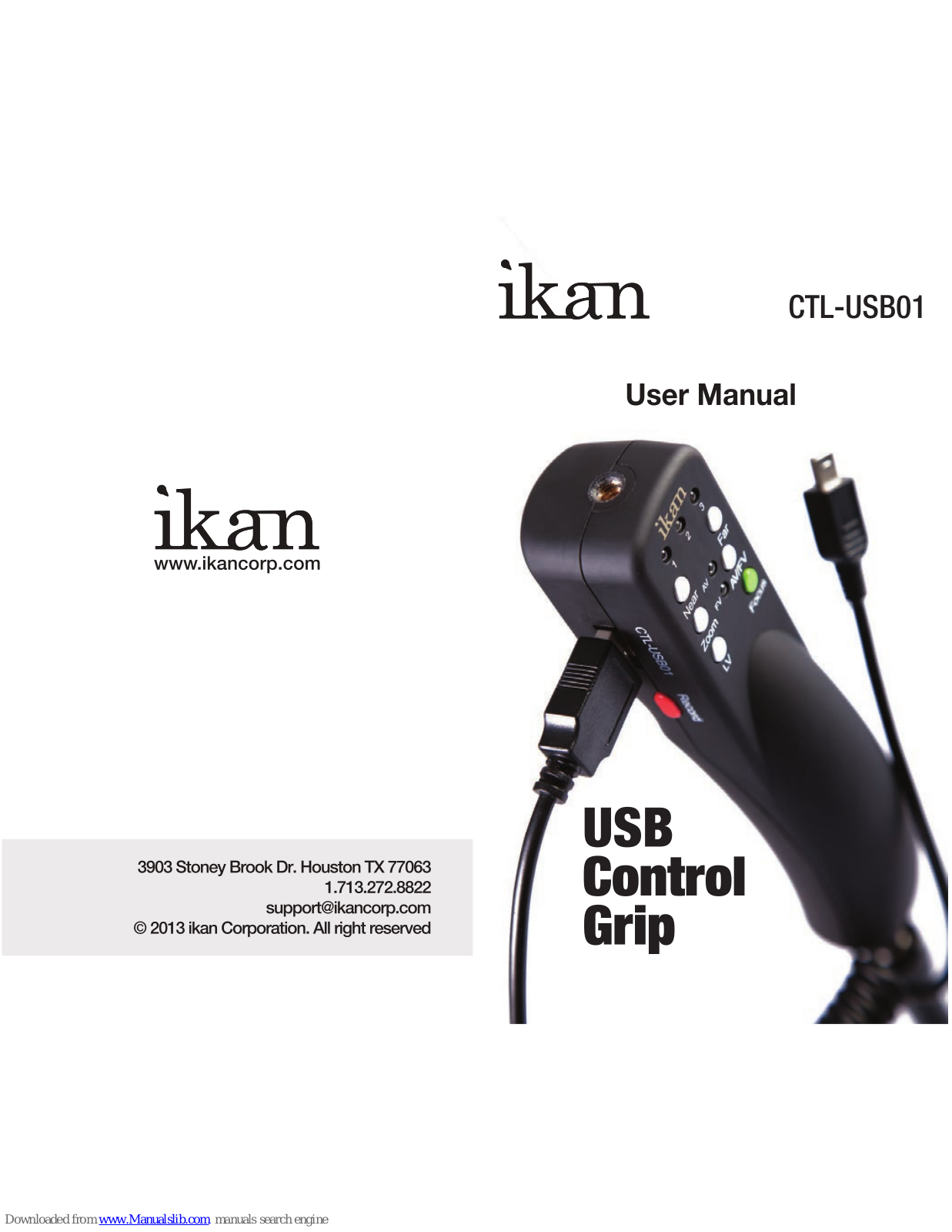 Ikan CTL-USB01 User Manual - ManualMachine.com
