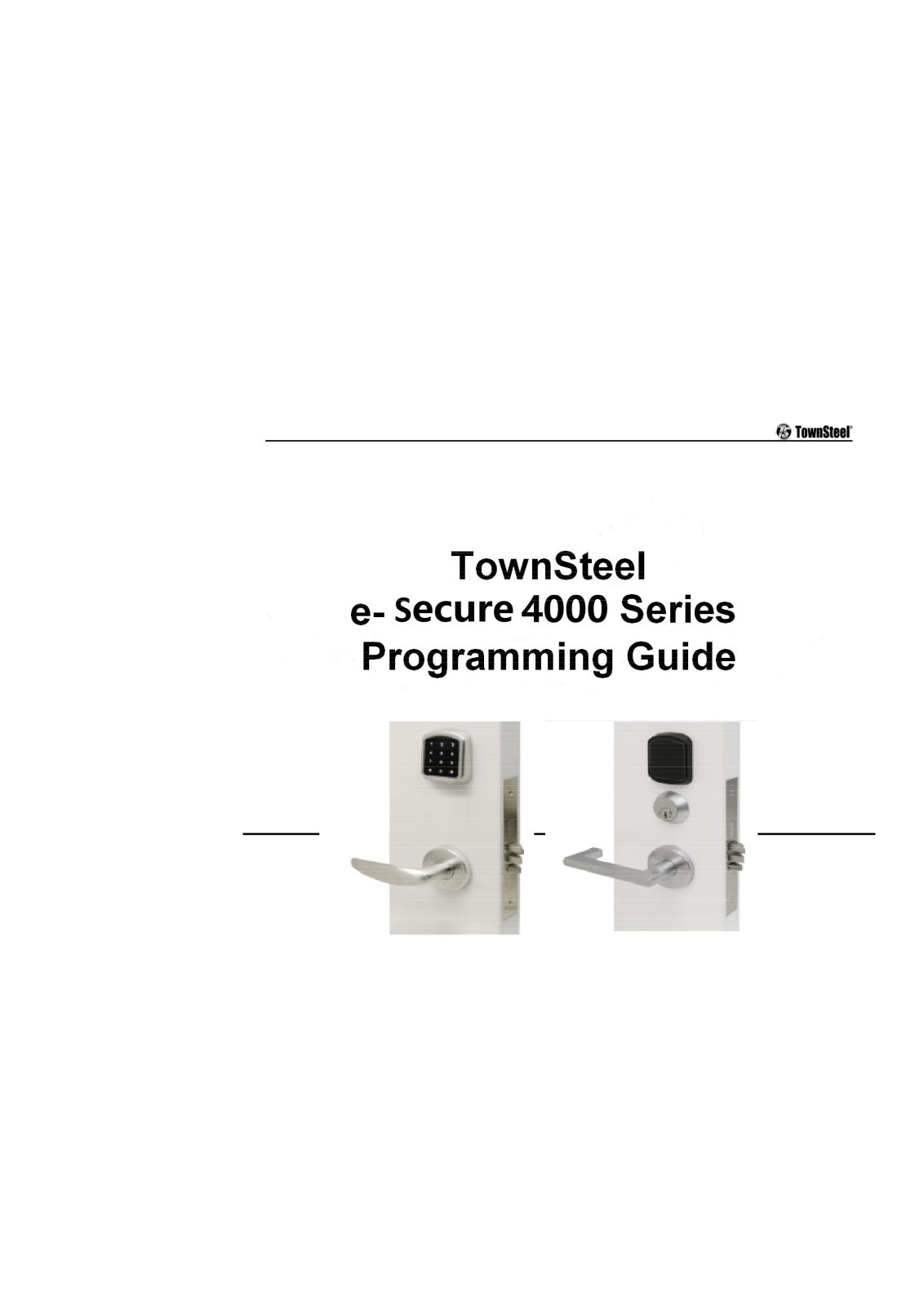 TownSteel CRO User Manual