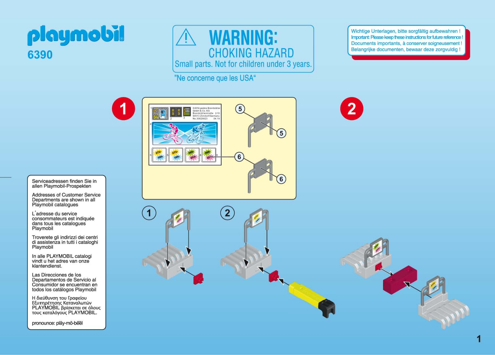 Playmobil 6390 Instructions