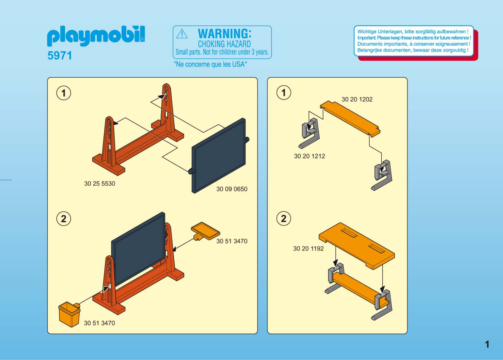 Playmobil 5971 Instructions