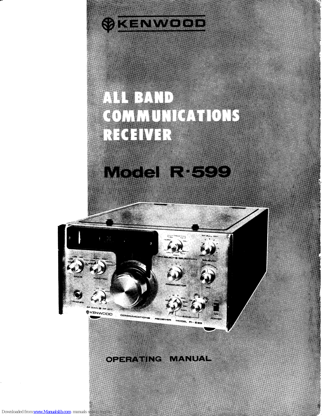 Kenwood R-599 Operating Manual