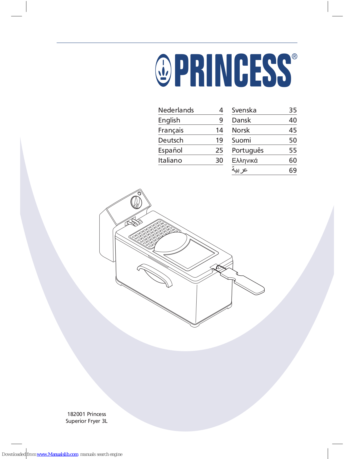 Princess 182001 User Manual