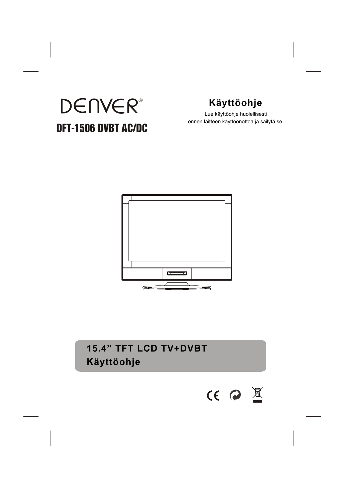 Denver DFT-1506DVBT User Manual