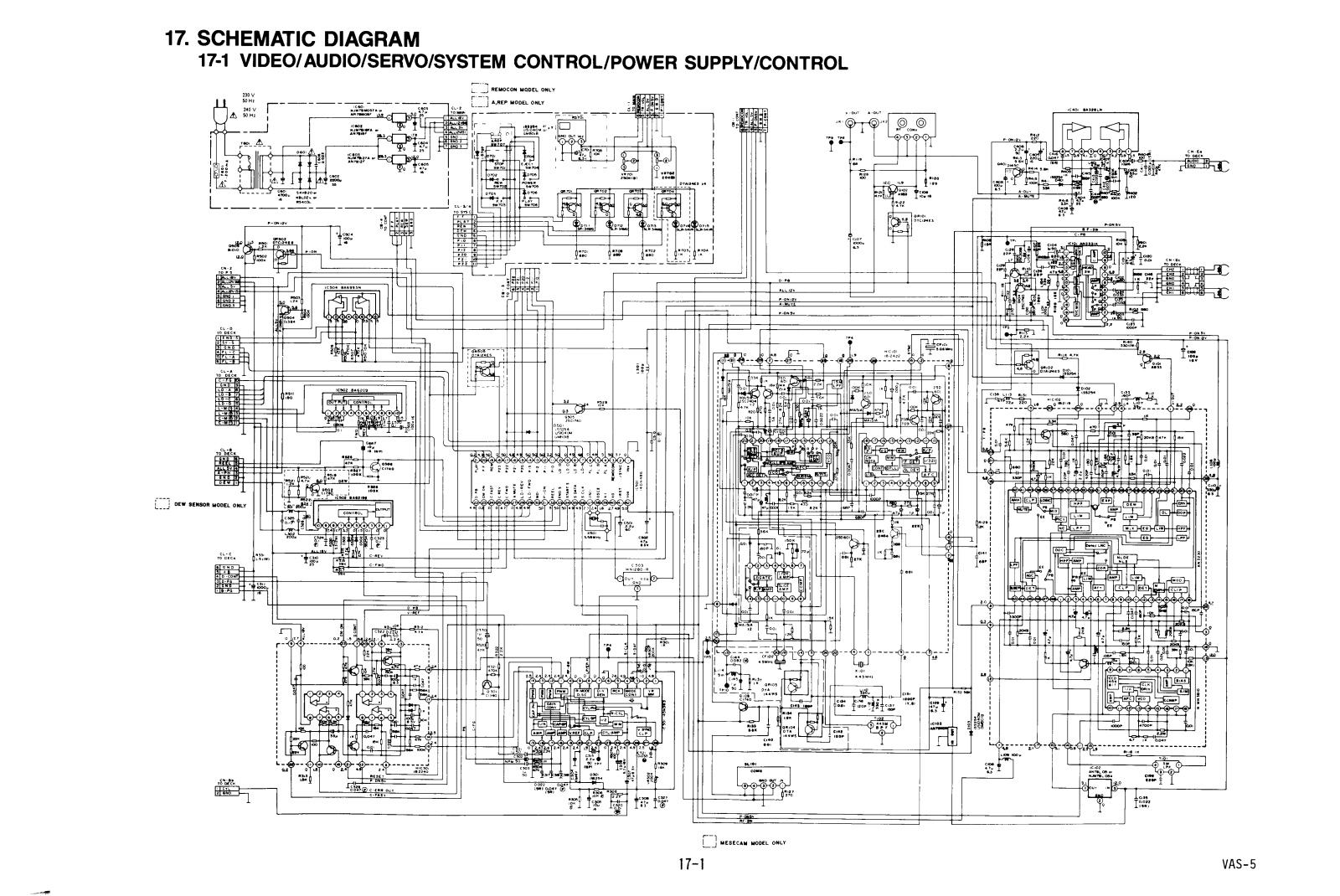 Funai VIP-2500A Schematics