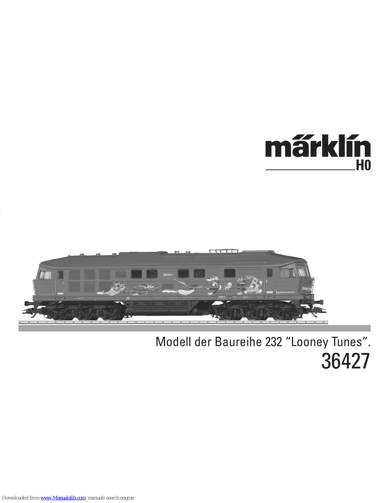 marklin 36427 User Manual