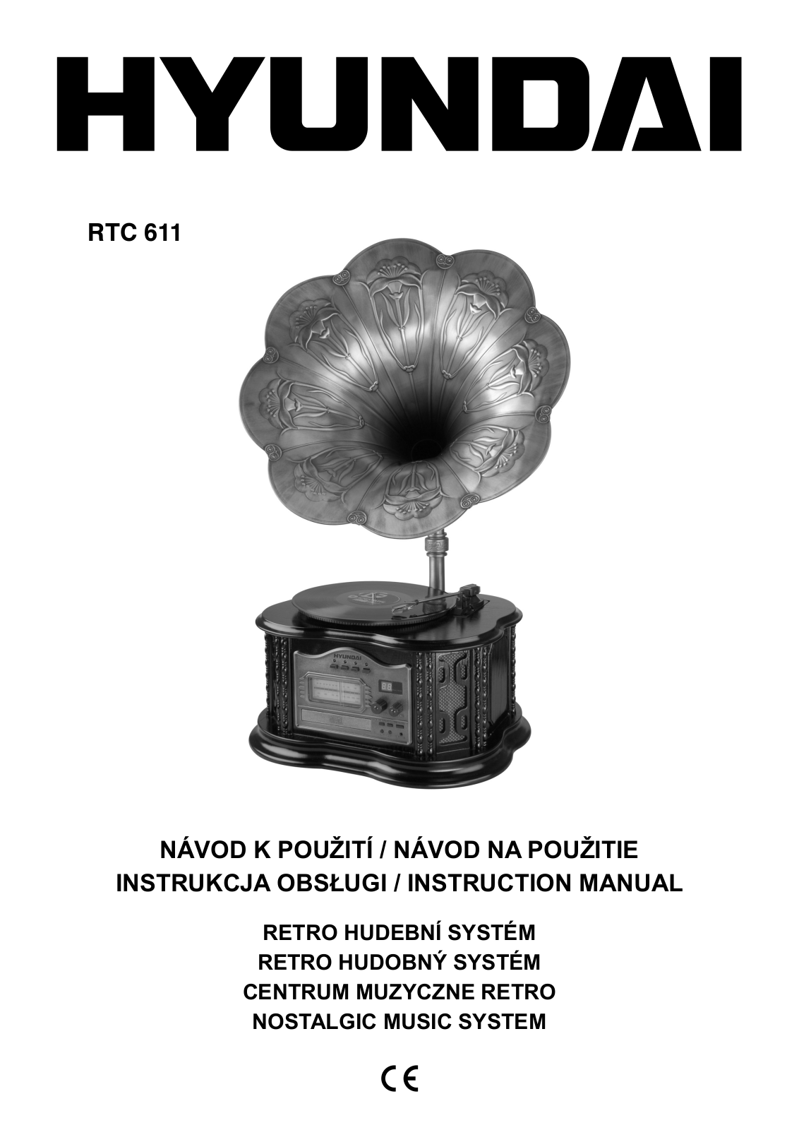 Hyundai RTC 611 User Manual