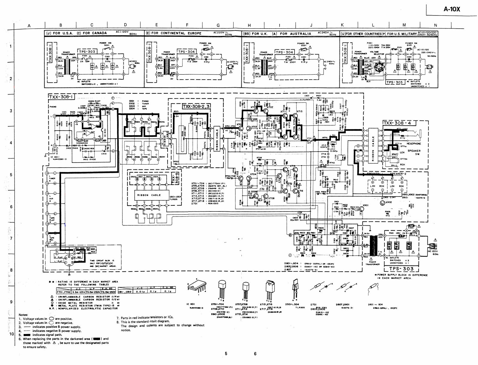 JVC A-10x-3 Schematic