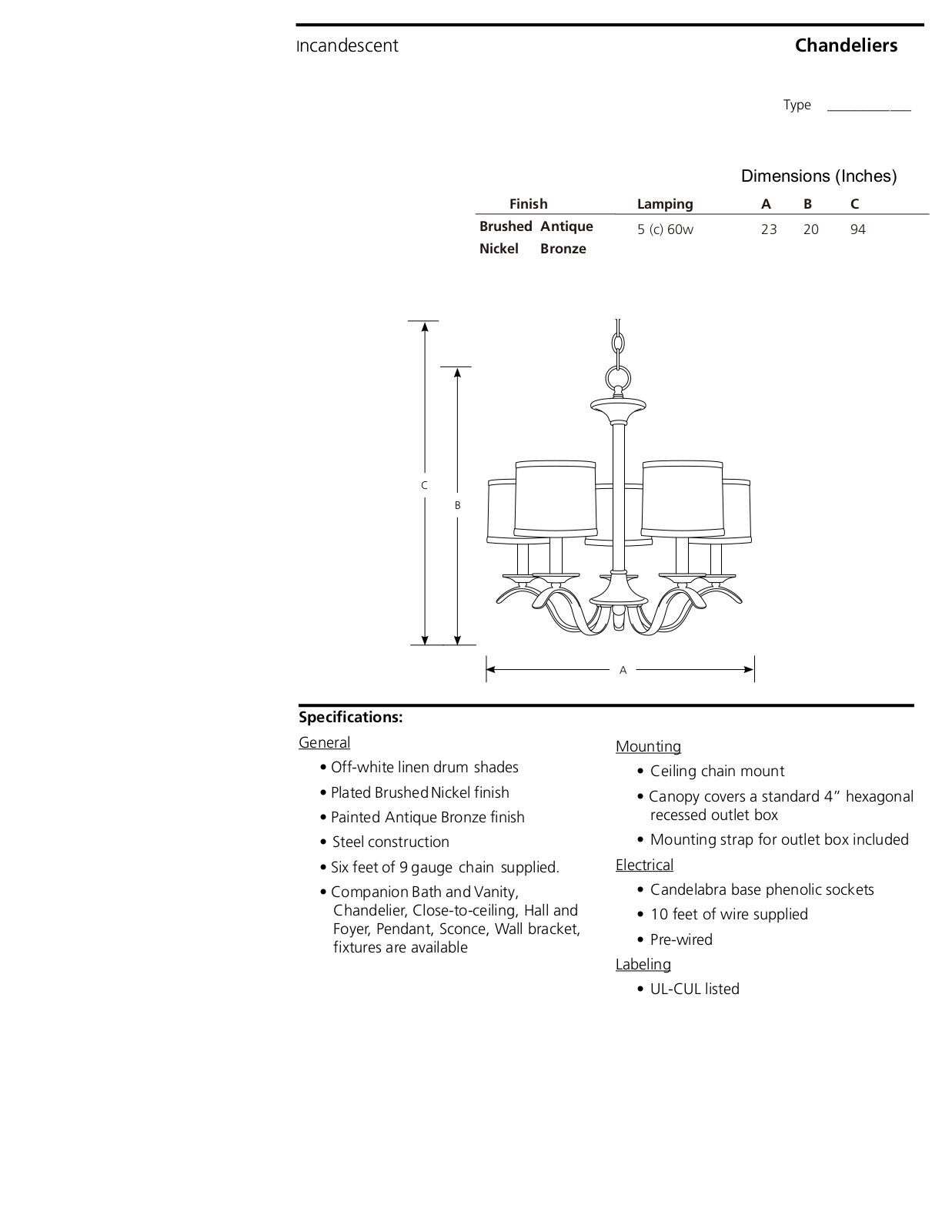 Andover Mills W002902821 Specifications - ManualMachine.com