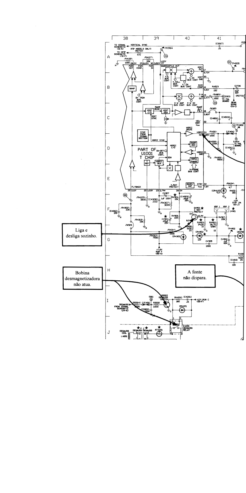 RCA CTC184-S1 Schematic