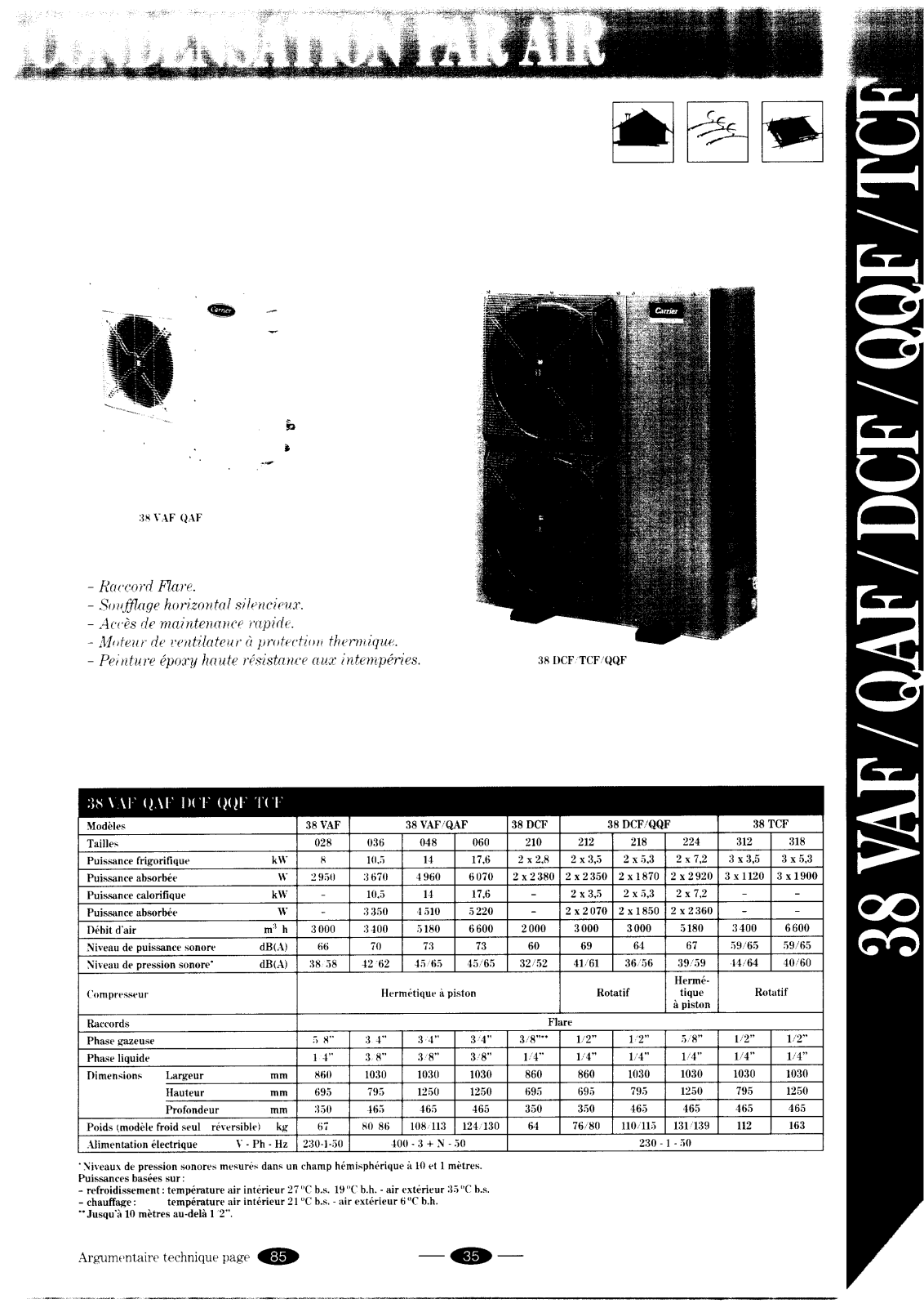 Carrier 38VAFDOC User Manual