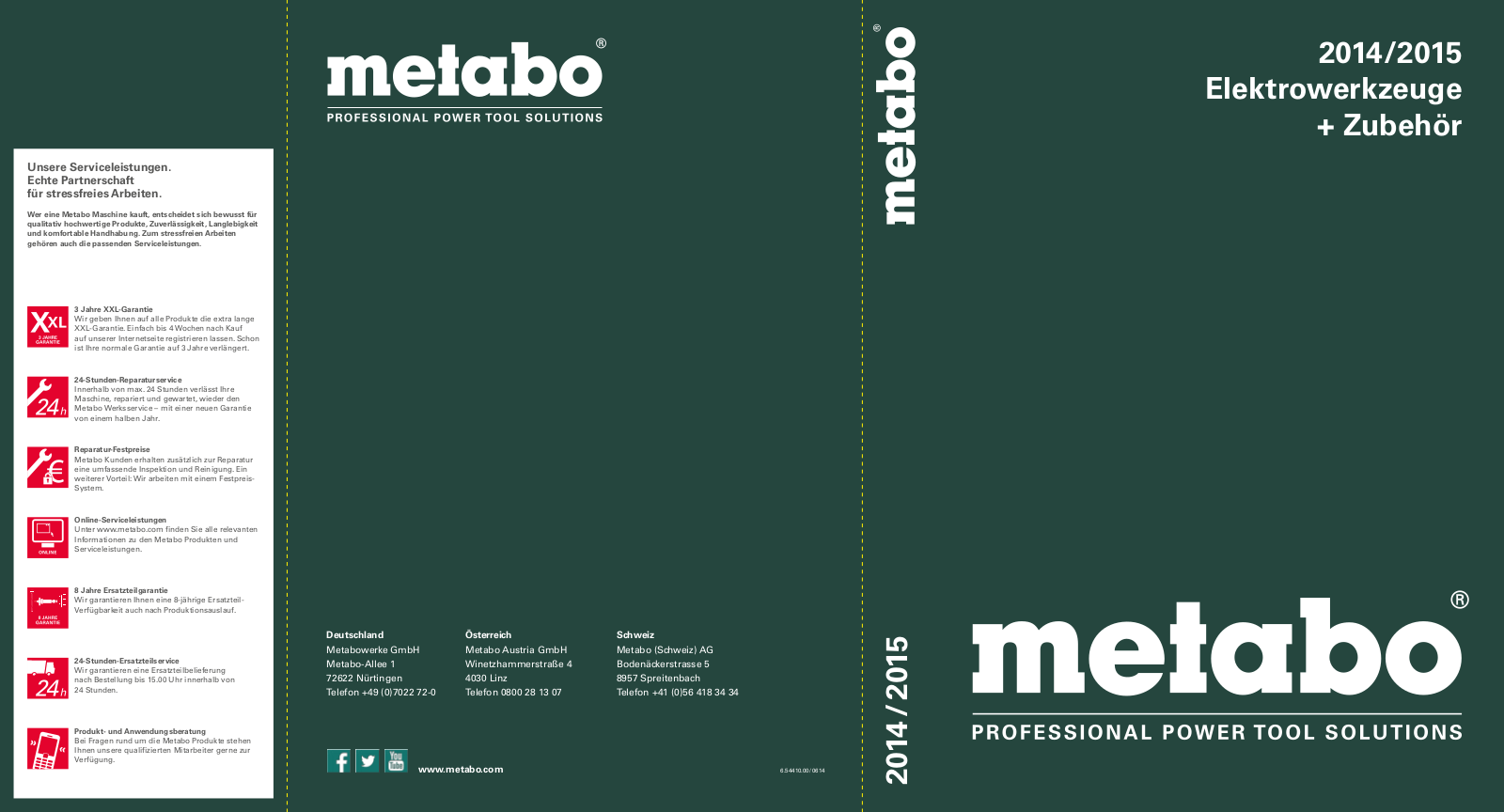 METABO 2014/2015 User Manual