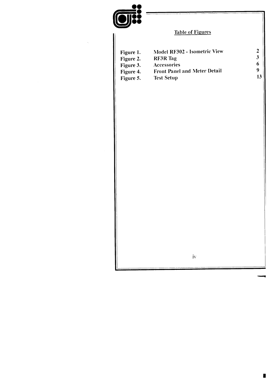 Bio-Tek RF-302 User manual