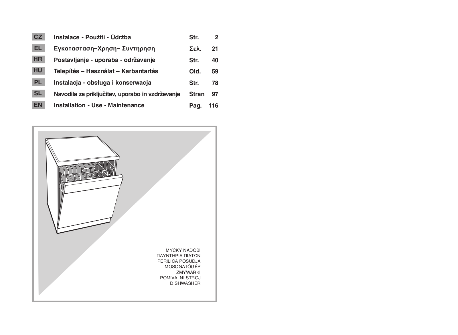 Candy CDI 5012E10 User Manual