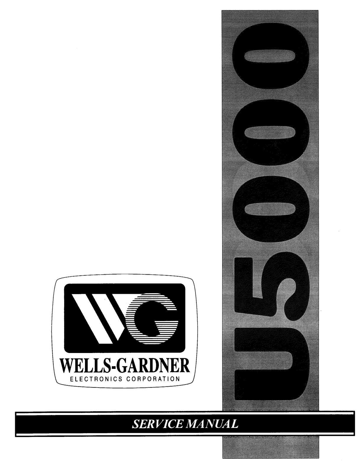 Wells-Gardner U5000 User Guide