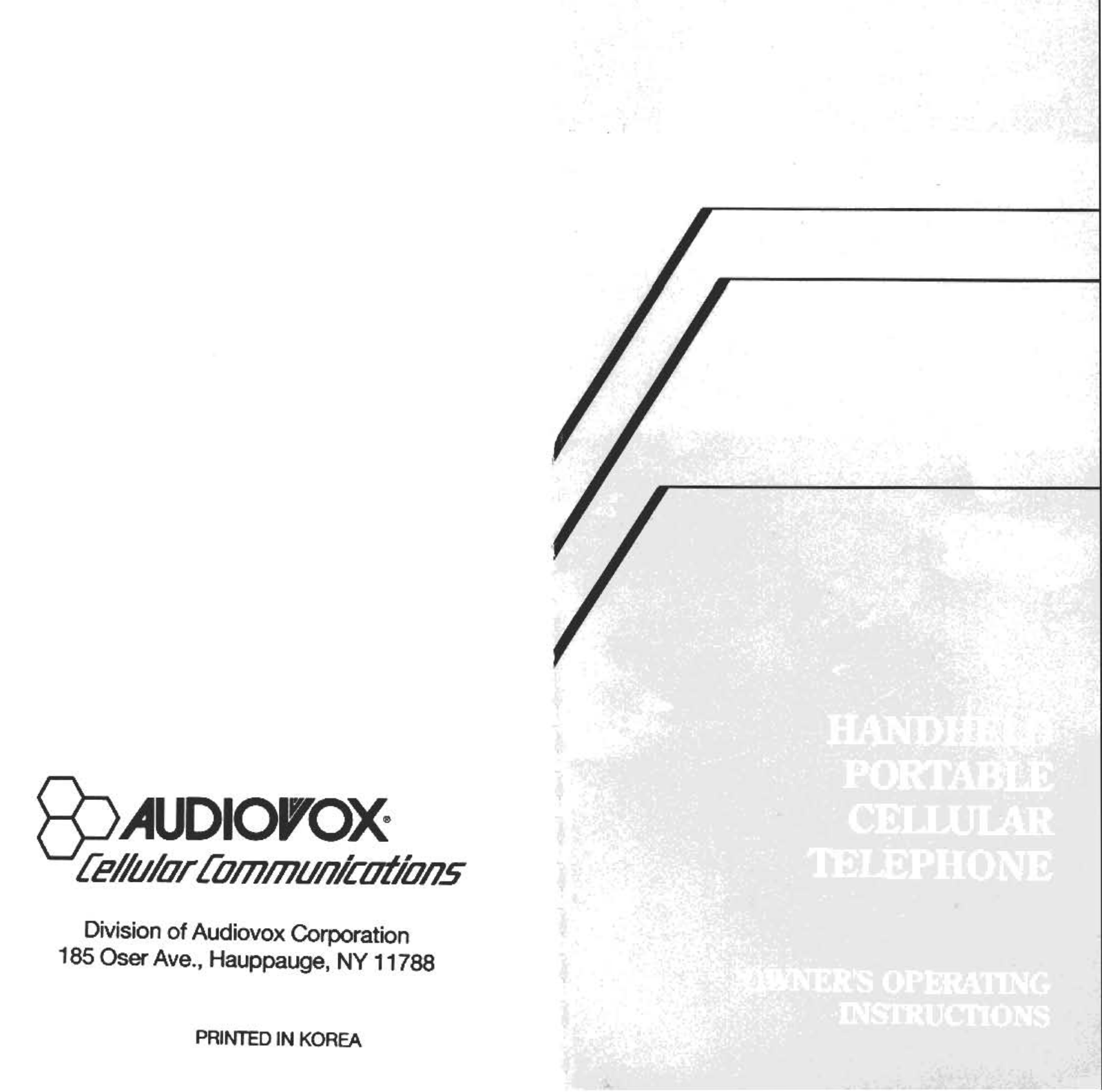 Audiovox Mvx300 User guide - ManualMachine.com