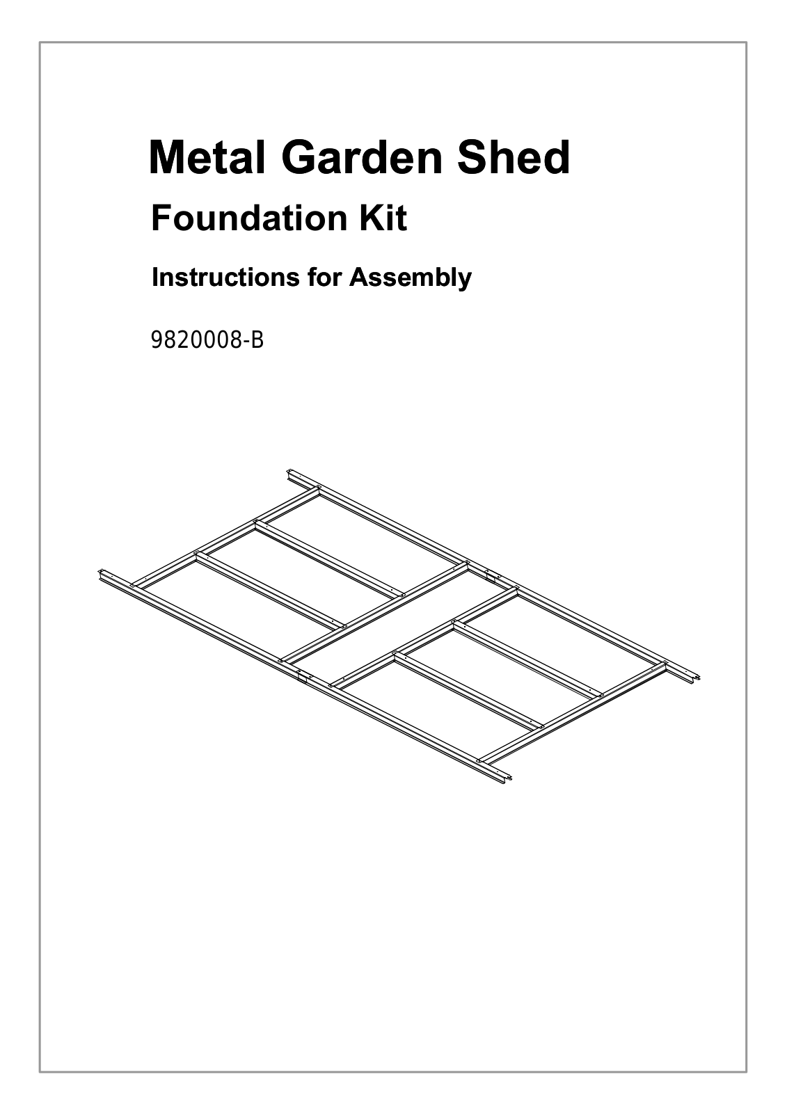 Hanover GMLB1510 Installation & Assembly - ManualMachine.com