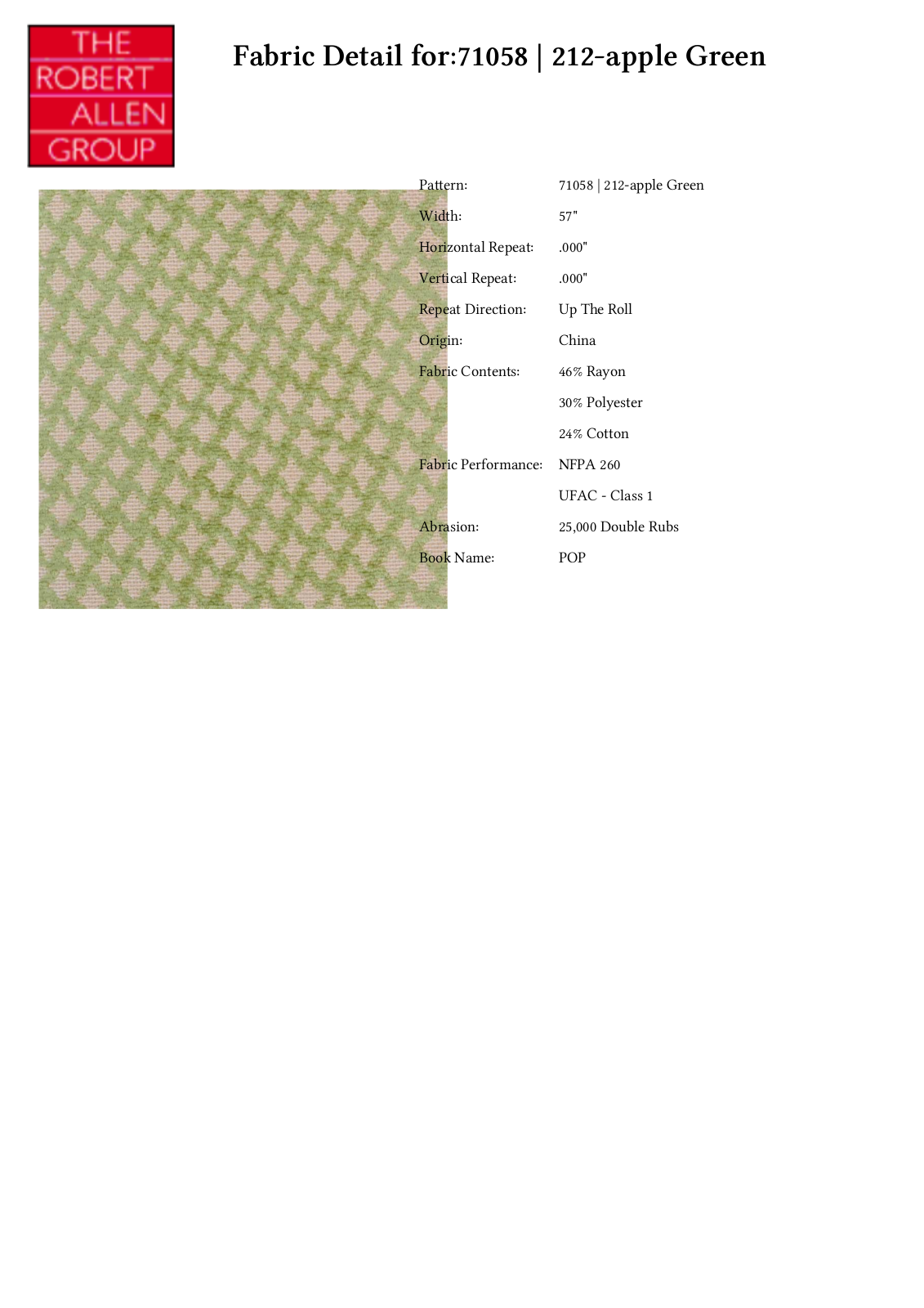 Duralee CRAL4210 Specifications - ManualMachine.com