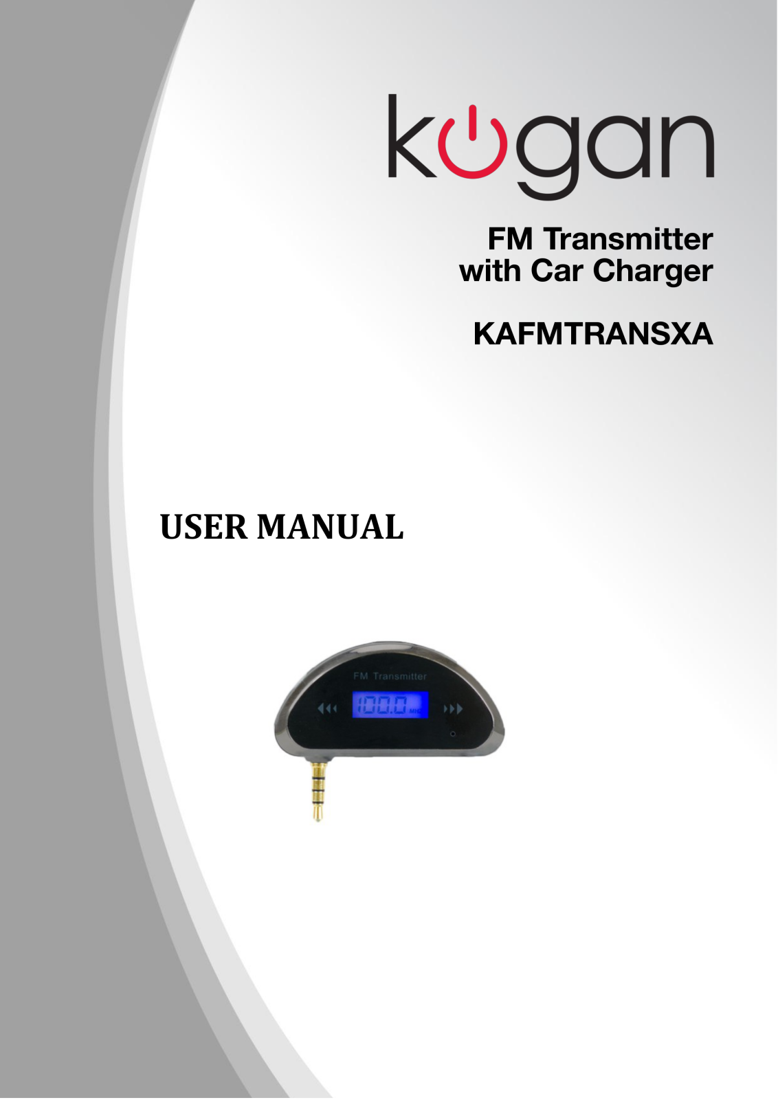 Kogan Kafmtransxa User Manual