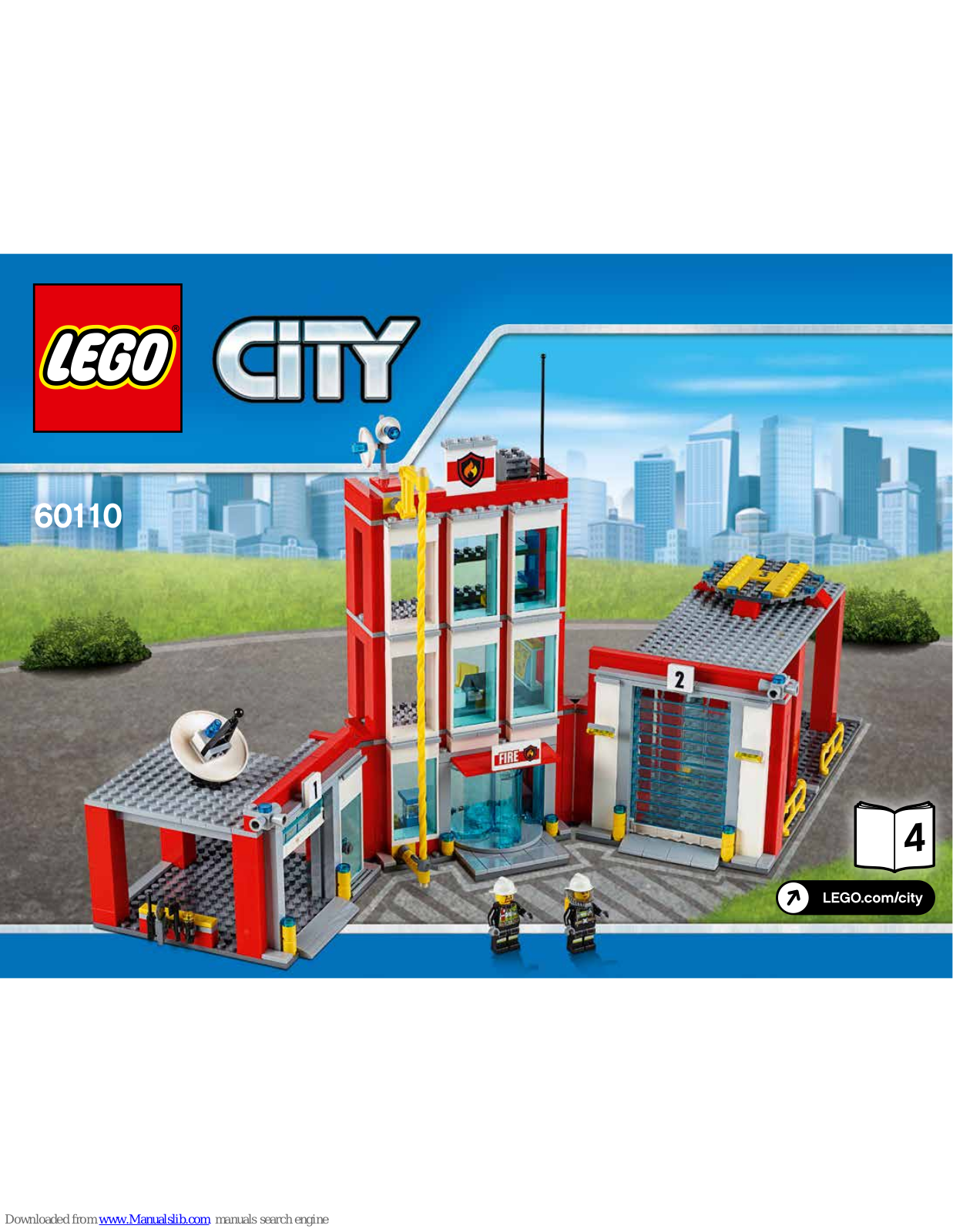 LEGO CITY 60110, City 60109 Building Instructions