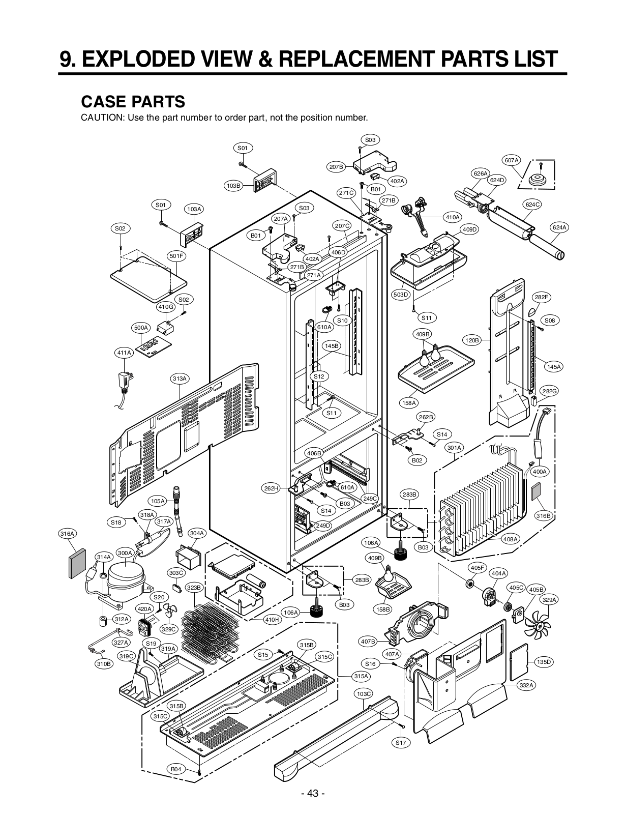 LG LFX25960 Diagram