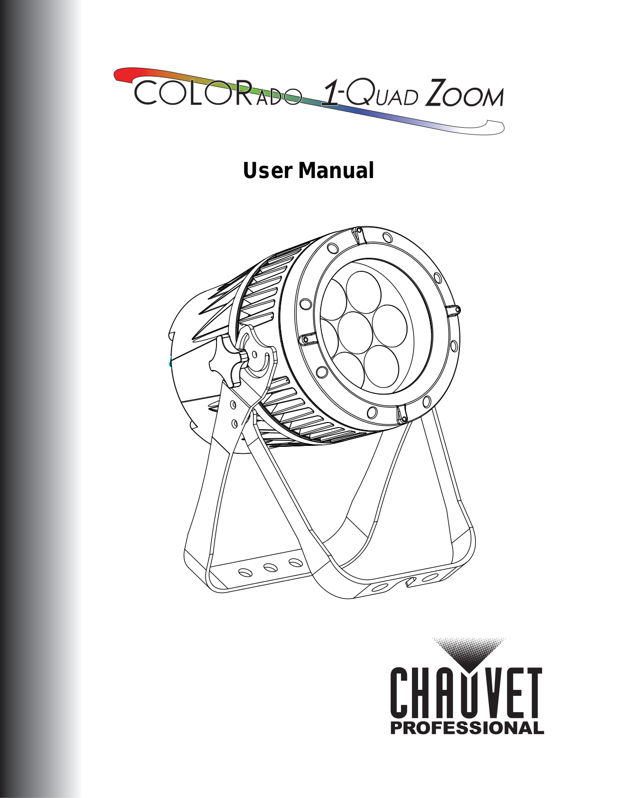 Chauvet Pro COLORado 1 Quad Zoom Users Manual