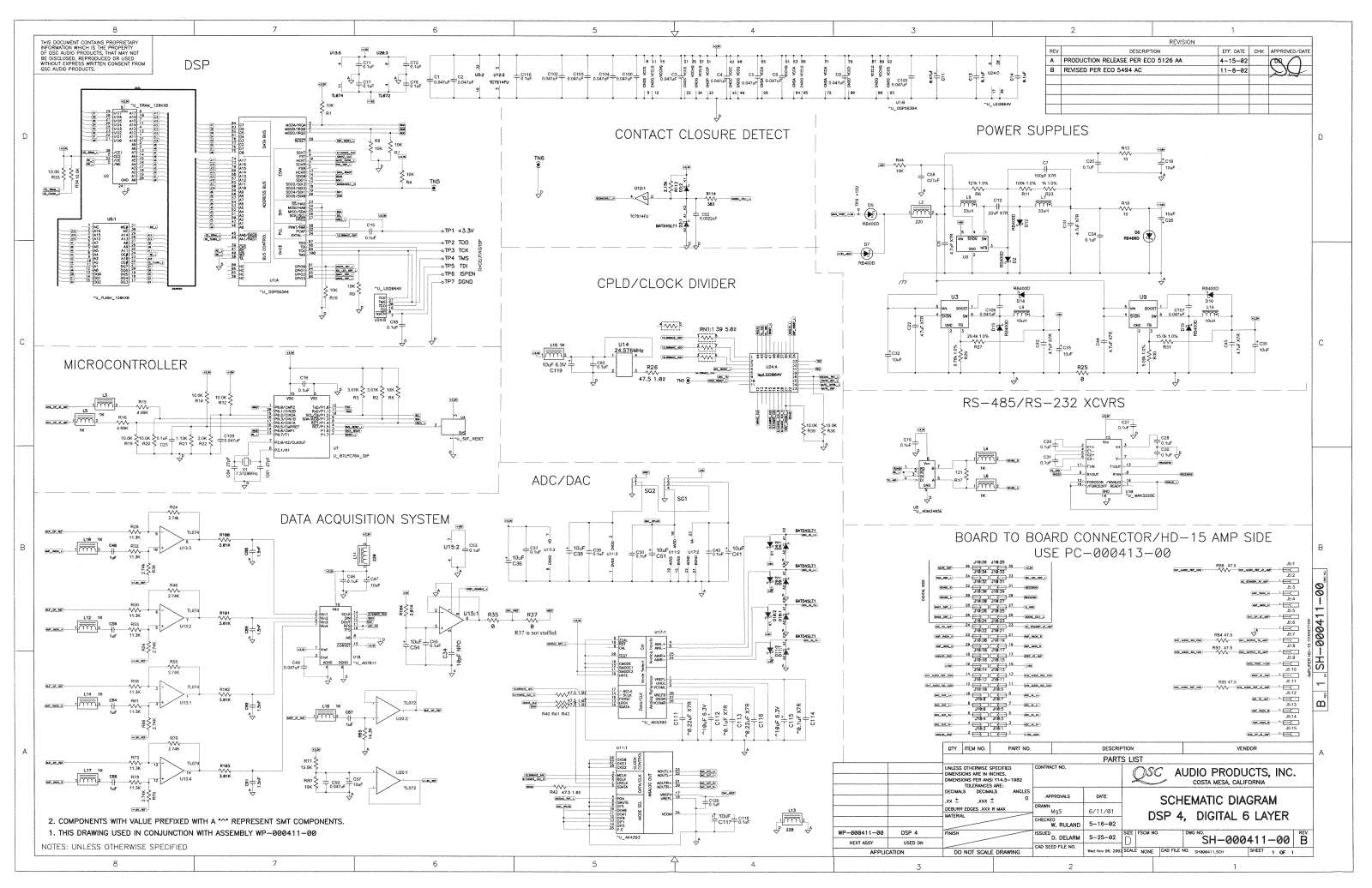 QSC dsp 4 schematic